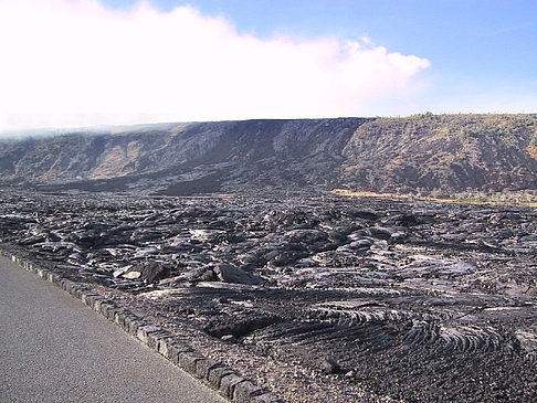 Erstarrte Lava Foto 