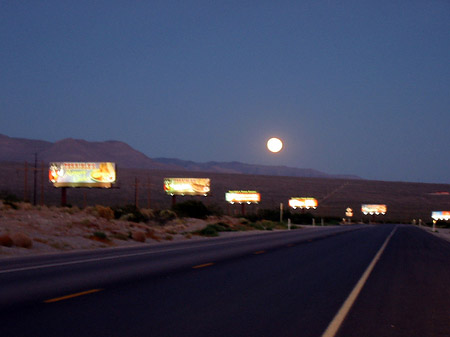 Foto Pahrump Mondaufgang - 